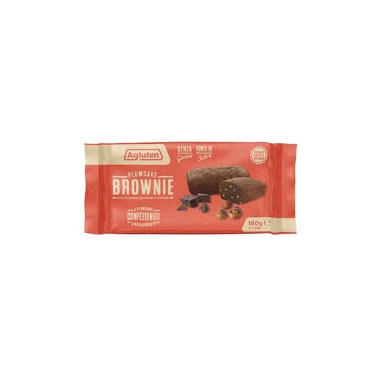 Agluten Brownie Plumcake Sans Gluten Bio 4x45g