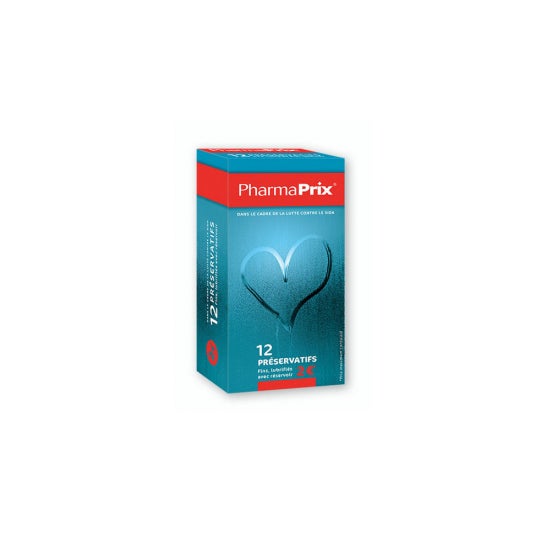 Pharmaprix Préservatifs Pharmaprix boîte 12 préservatifs