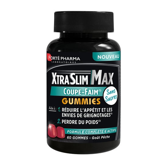 Forté Pharma XtraSlim Max Coupe-Faim Gummies 60uts