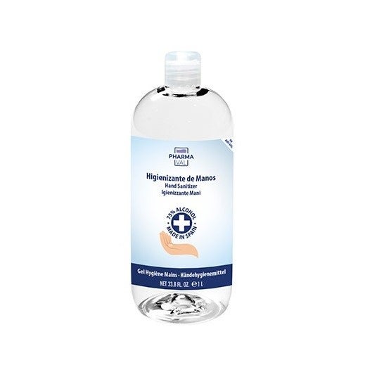 Air-Val Gel hydro-alcoolique pour le nettoyage des mains 1000ml