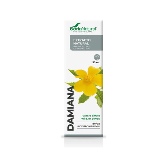 Extracto Damiana Xxi 50 Ml Soria Natural *