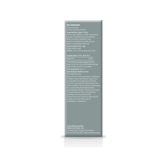 Extracto Damiana Xxi 50 Ml Soria Natural *
