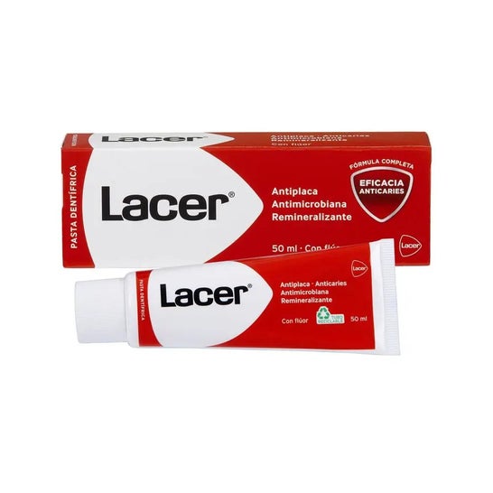 Lacer™ dentifrice avec fluorure 50ml Lacer™ dentifrice avec fluorure 50ml