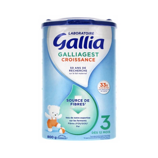 Gallia 3ème âge Bio - Lait infantile en poudre dès 10 mois (800g)