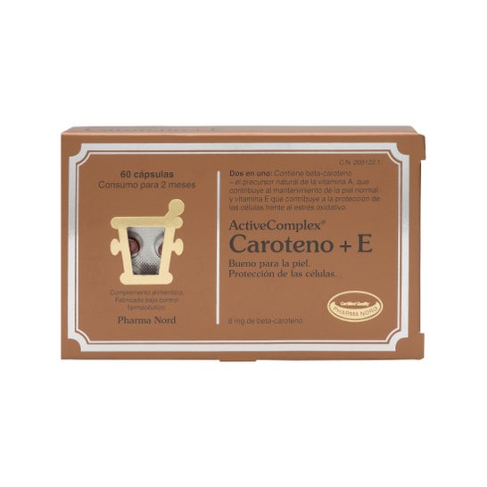 ActiveComplex® Carotène + E 60caps