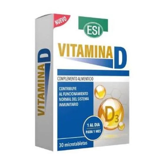 ESI Vitamine D 30 comprimés ESI Vitamine D 30 comprimés