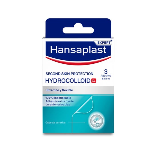 Hansaplast Second Skin Protection XL 3 apósitos