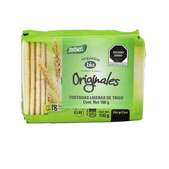 Santiveri Toast Léger Original Bio Vegano 100g