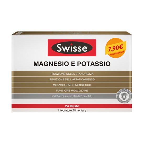 Swisse Magnésium Potassium Stock En Promo 24 Unités
