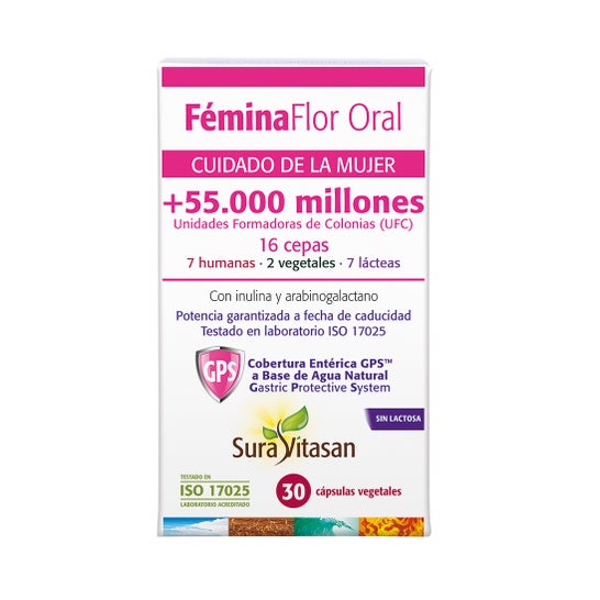 Sura Vitasan Fémina Fleur Orale 30 gélules