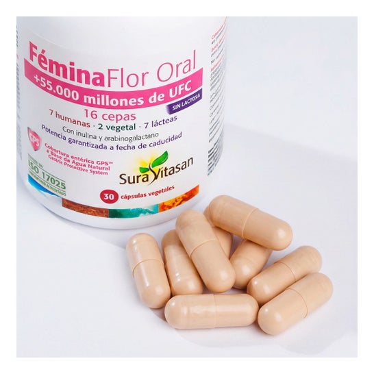 Sura Vitasan Fémina Fleur Orale 30 gélules
