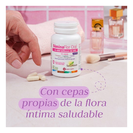 Sura Vitasan Fémina Fleur Orale 30 gélules