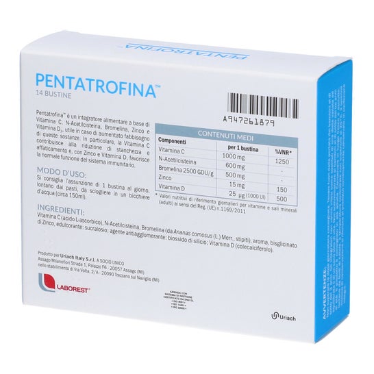 Uriach Italy Pentatrofina 14uts