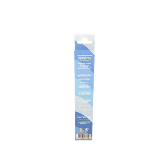 Lamazuna Brosse à Dents Moyenne Jaune Pastel 1 ud