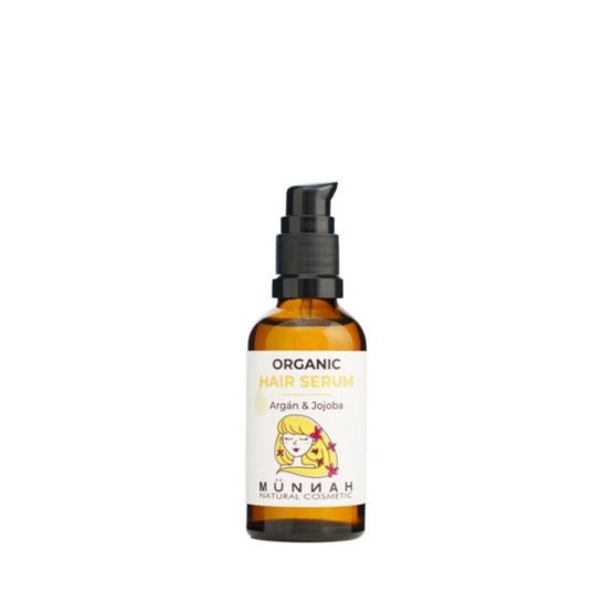 Münnah Natural Cosmetic Sérum Capillaire Jojoba & Argan 50ml