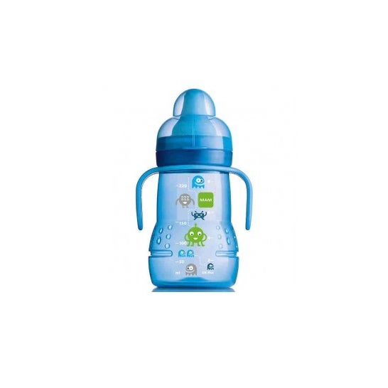 Biberon d'apprentissage MAM trainer Pink 220ml