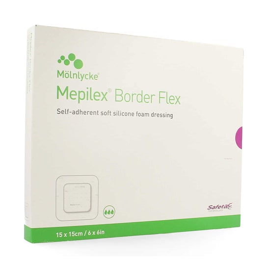 Mepilex Border Flex Pansement 15x15cm 5uts