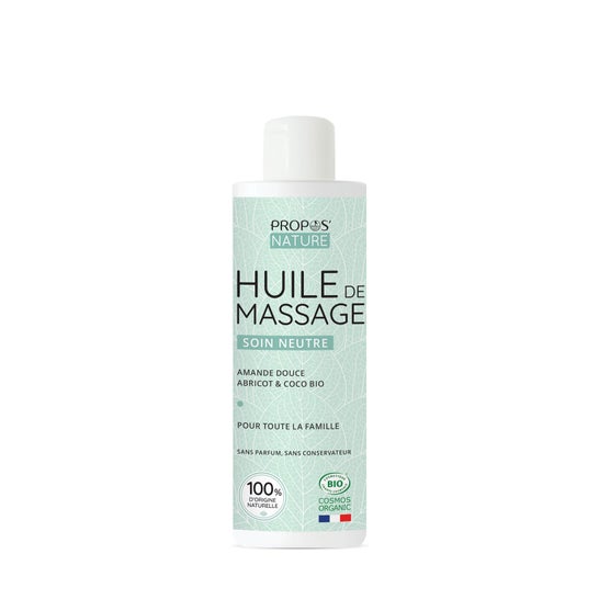 Propos'Nature Huile de Massage Bio Neutre 200 ml