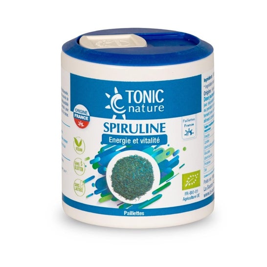 Tonic Nature Spiruline France Paillettes 100g