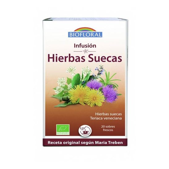 Biofloral Infusion Herbes Suédoises Bio 20x24g