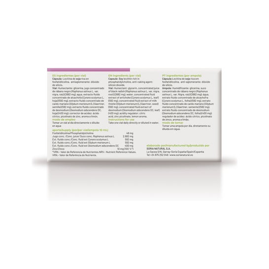 Soria Natural Cyrasil Plus 15 Ampoules