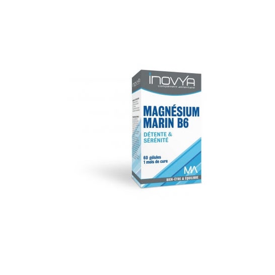 INOVYA Magnésium Marin B6 INOVYA Blister de 60 gélules
