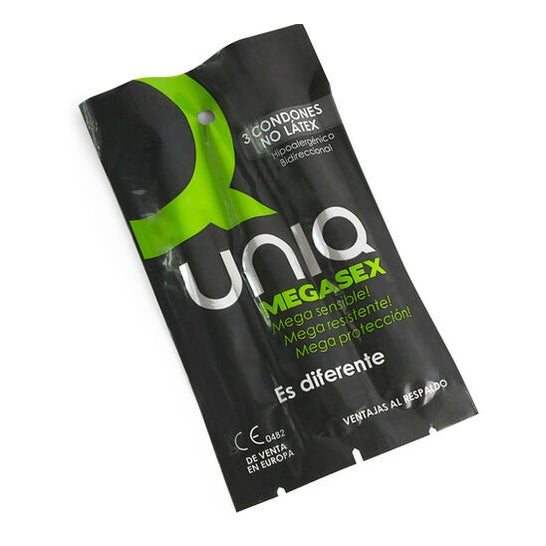 Uniq Magasex Sensitive Condom Sans Latex 3 pcs