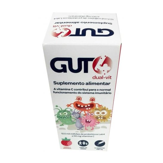 Gut4 Dual-Vit 14 Saquetas