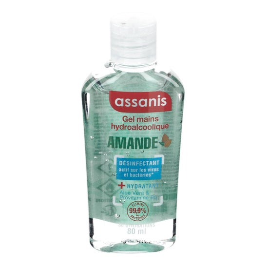 Assanis girls gel HydroAlcoolique Parfum Amande 80 ml