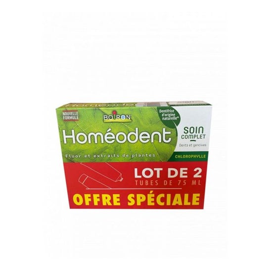 Homéodent Soin Complet Dents Et Gencives Chlorophylle 2x75ml