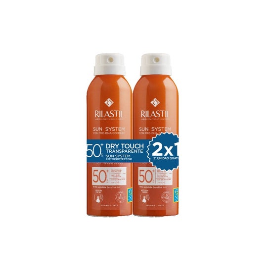 Rilastil Sun System Dry Touch SPF50+ 2x200ml