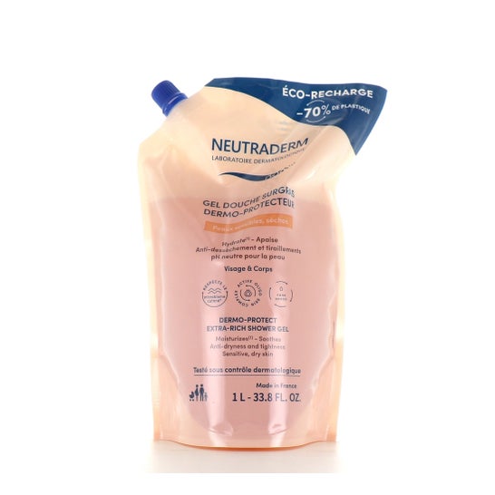 Neutraderm Nem Eco Recargo Gel Ducha Dermo-Protector 1L