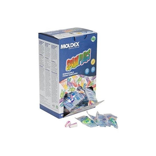 Moldex SparkPlugs Bouchons d'Oreille 2 Paires