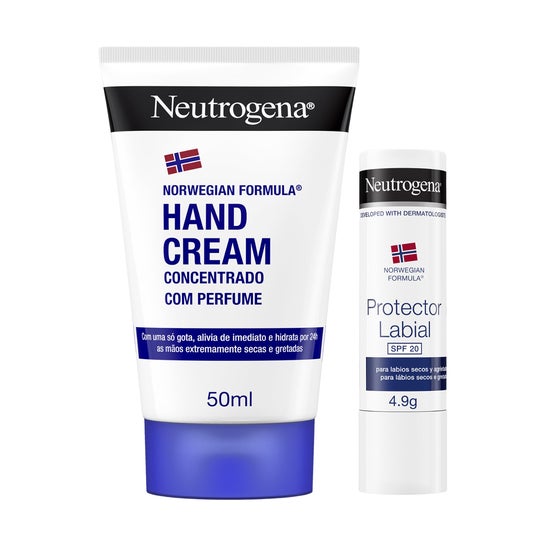 Neutrogena Hand Cream 50ml + Lips SPF20 2 Unités