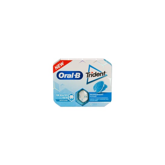 Trident Chewing-gums Dental Care Menthe 17 g