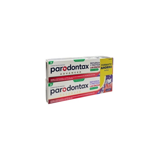Parodontax Advanced Dentifrice Menthe Fraîche 2x75 ml