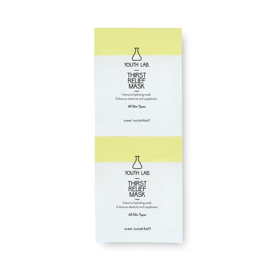 Youth Lab Thirst Relief Mask Masque hydratant 2x6ml