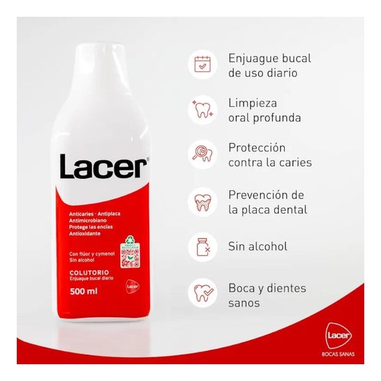 Bain de Bouche Lacer 1000ml Bain de Bouche Lacer 1000ml