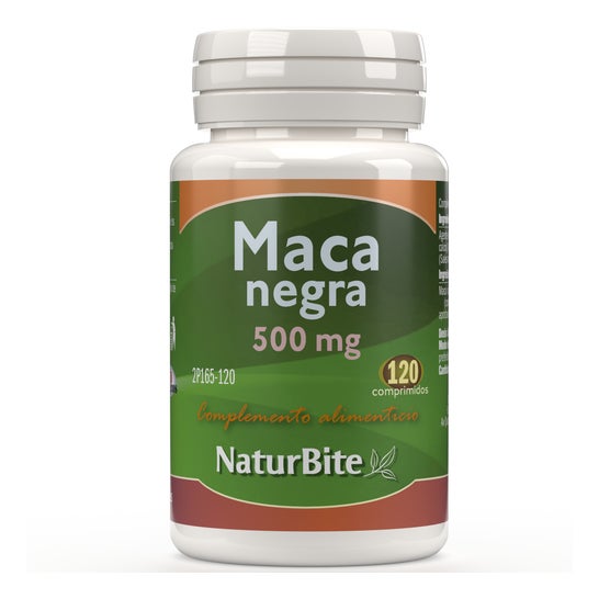 Naturbite Maca Noir 500mg 120comp