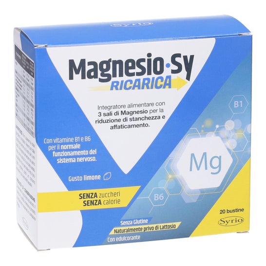 Syrio Magnesio Sy Ricarica 20 Sachets