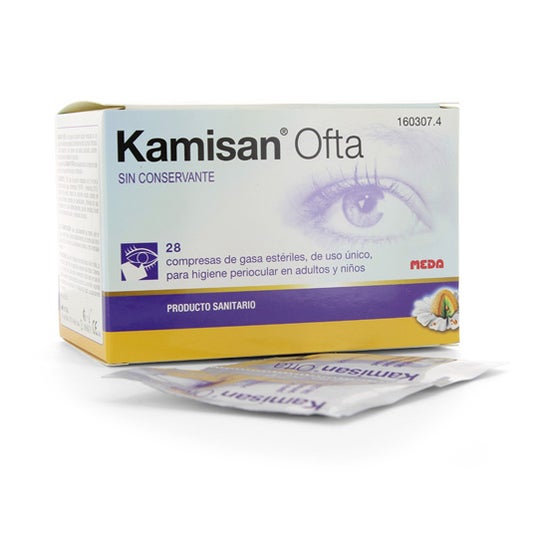 Kamisan Ofta sans conservateur hygiène périoculaire 28uds