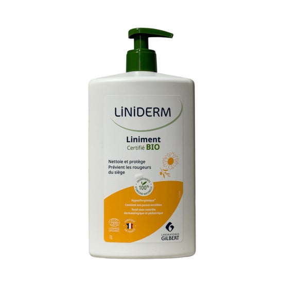 Liniderm Liniment Huile Olive Tournesol Bio 1000 ml