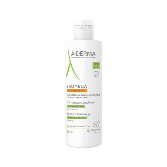 A-Derma Exomega Control Gel Moussant Émollient 500 ml