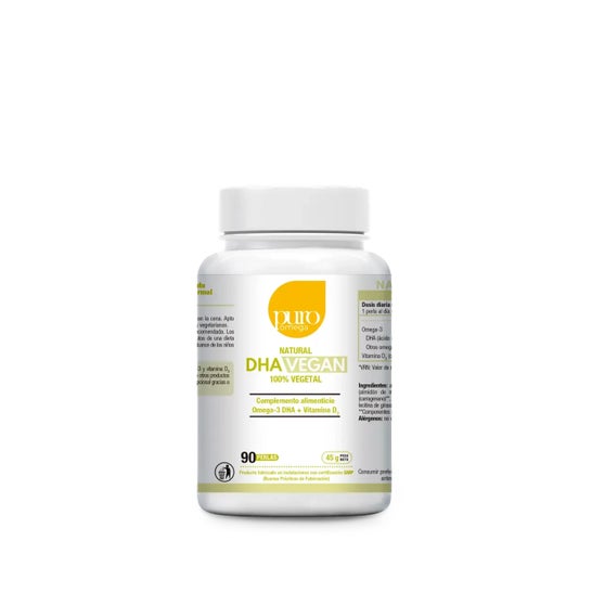 Puro Omega Naturel Dha Vegan 90 Perles