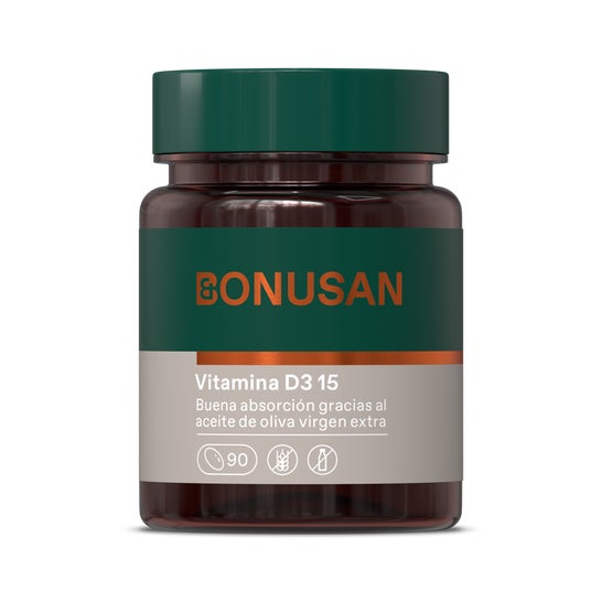 Bonusan Vitamine D3 15mcg 90caps