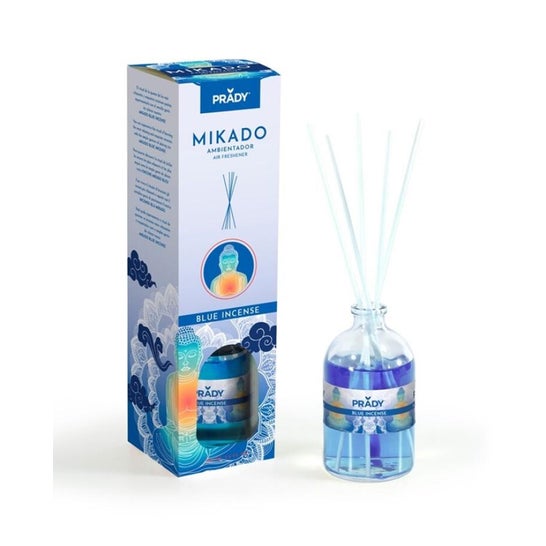 Prady Mikado Désodorisant Bleu Encens 100ml