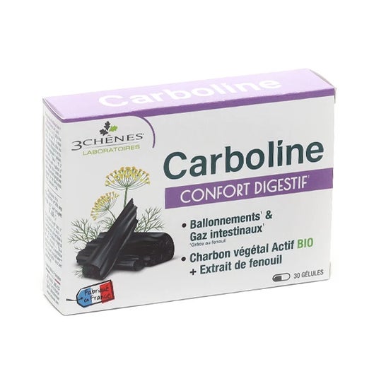 3 Chênes Carboline 30gélules