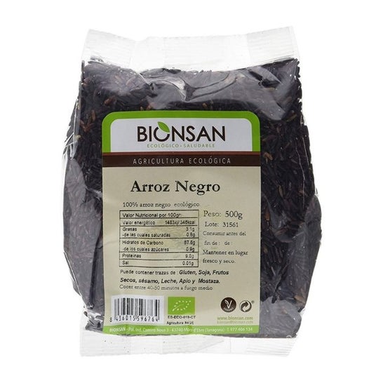 Bionsan Riz Noir Bio 500g