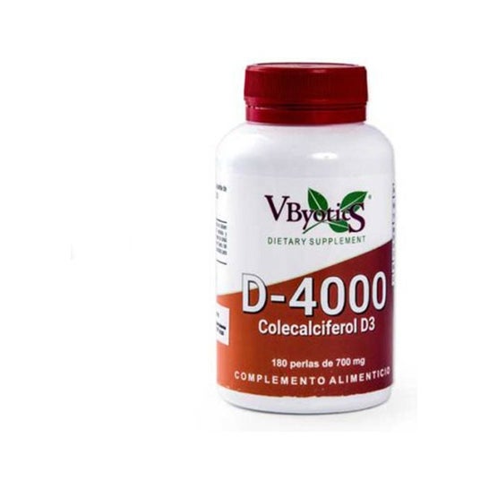 Vbyotics Vitamine D3 4000UI 180caps