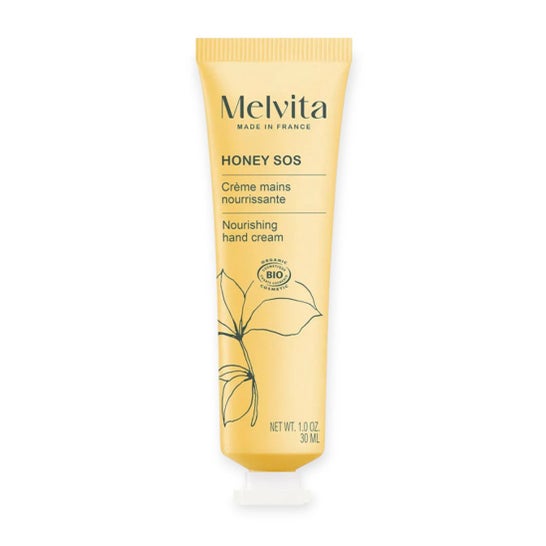 Melvita Honey SOS Crème Mains Nourrissante 30 ml
